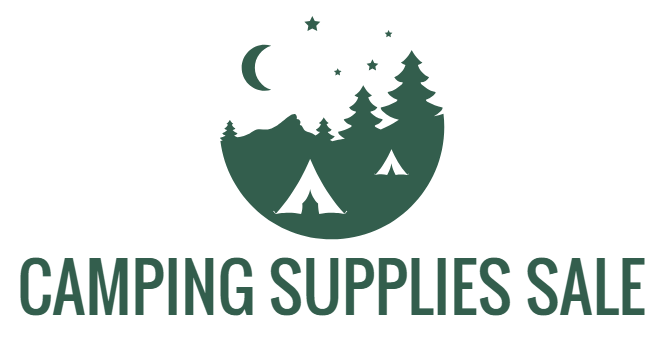 Camping Supplies Sale