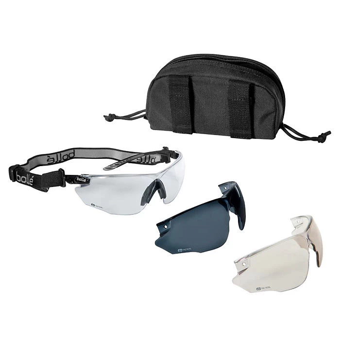 Bolle Combat Ballistic Spectacles Kit - Black 3 Bolle Combat Ballistic Spectacles Kit - Black