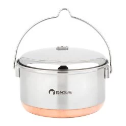 Eagle Products Stainless Steel Pot - 9 Litre -Camping Supplies Sale Eagle Products SSPot31
