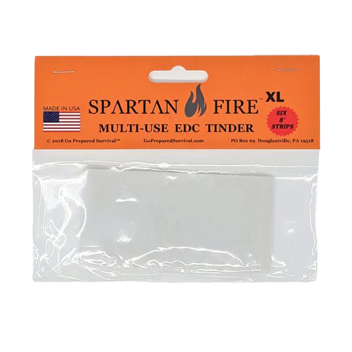 Go Prepared Survival Spartan Fire XL Multi-Use EDC Tinder 3 Go Prepared Survival Spartan Fire XL Multi-Use EDC Tinder