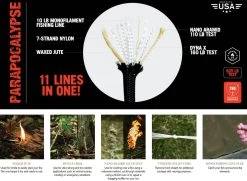 Atwood Parapocalypse Paracord - 100 Ft 8 Atwood Parapocalypse Paracord - 100 Ft -Camping Supplies Sale PARAPOCALYPSE 3